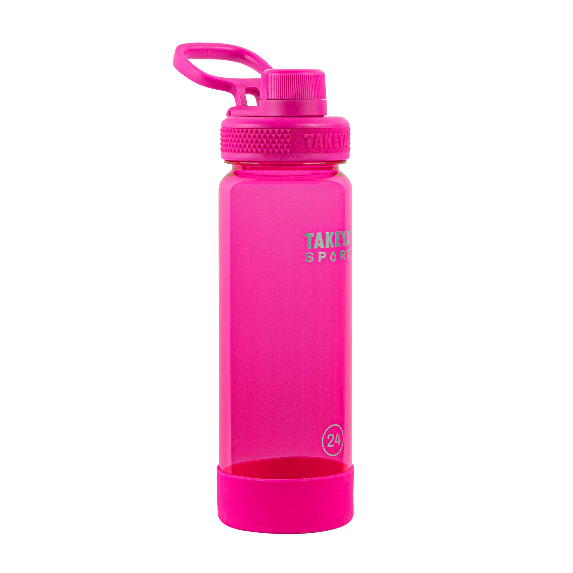 tritan-sport-water-bottle-with-spout-lid-j7 51671-TKS-Tritan-Spout-24-PinkSweep-frontangle.png