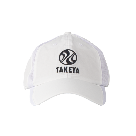 takeya-sport-vented-adjustable-hat-m7 97285-TK-PB-Hat-White-Front.png